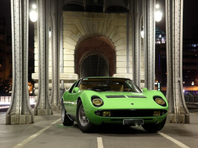Shooting Lamborghini Miura